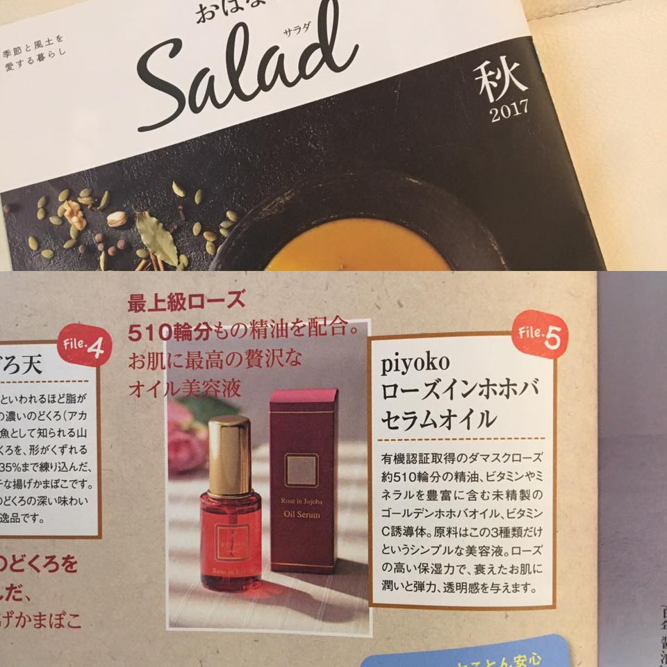 salad 2017秋号に掲載